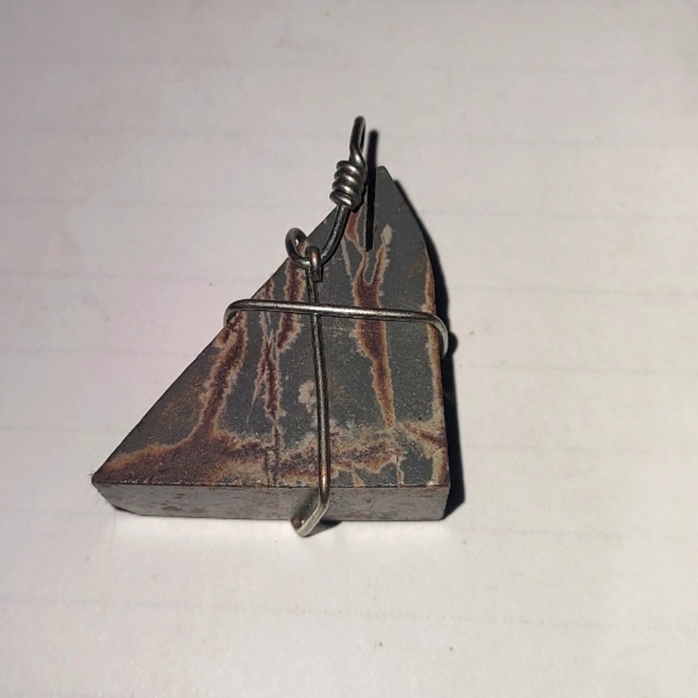 Jasper stone pendant